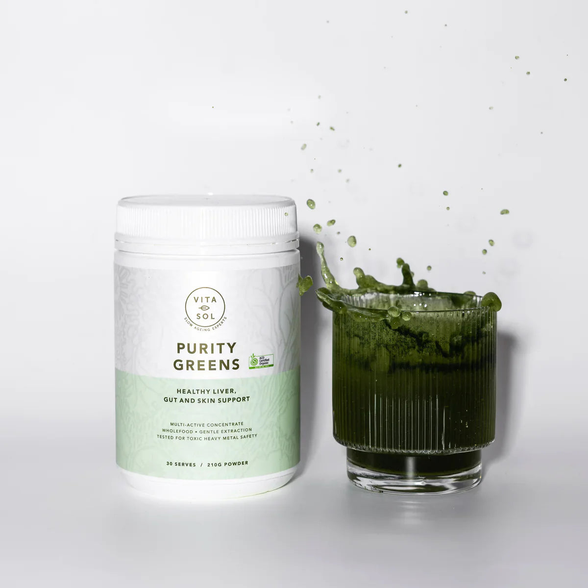 Vita Sol Purity Greens Wholefood Powder